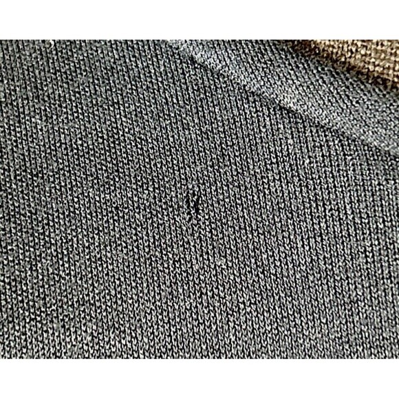 Designer Alexander McQueen Crew Neck Knee Length Navy Dress Size 42 US Size 6 - Picture 13 of 13